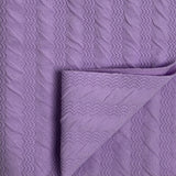 Elegant Lavender Bumple Knit Fabric - GF 55
