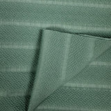 Green Creap Patta Fabric - GF 37