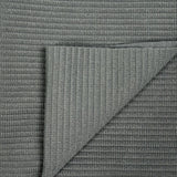 Premium Grey Weffi Rib Knit Fabric - GF 68