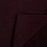 Luxurious Dark Maroon Karara Fabric - GF 26