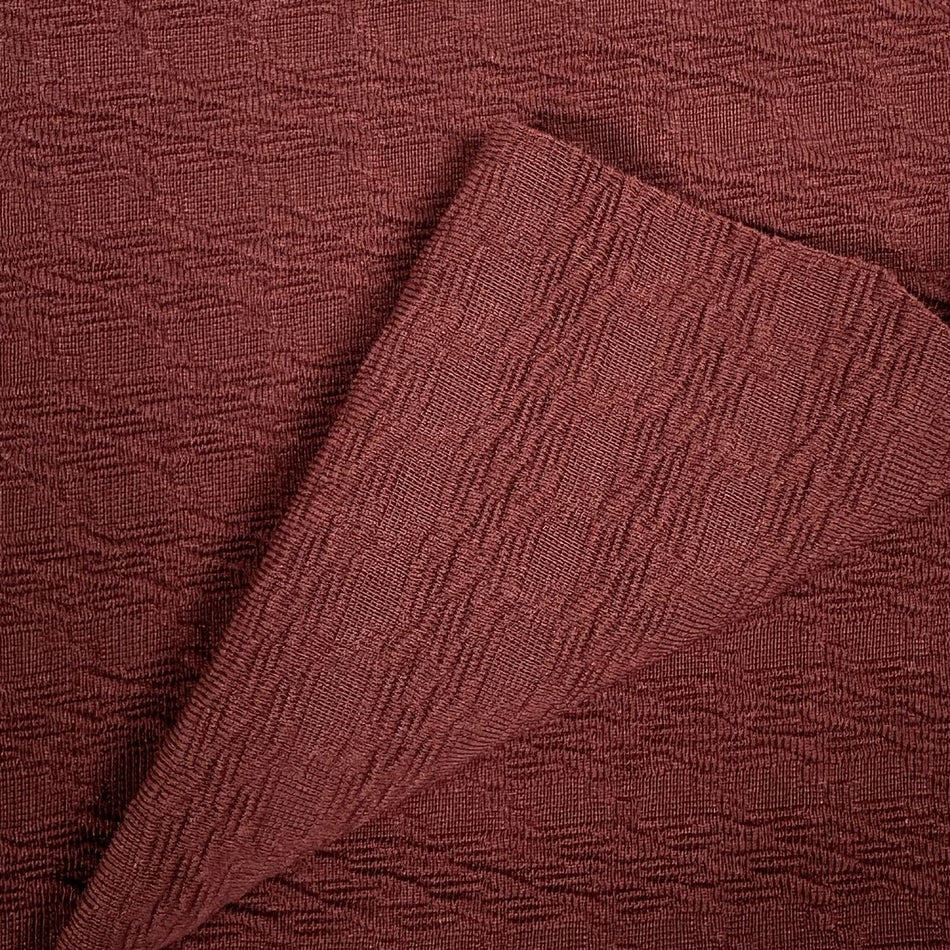 Premium Maroon  Fabric – 3D Dot - GF 20