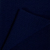 Premium Navy Blue Vespa Knit Fabric by Yard - GF 29