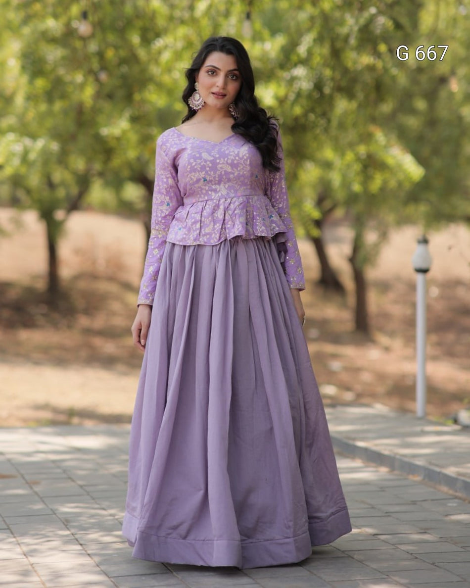 Luxurious Ethnic Co Ord Set for Parties G 667