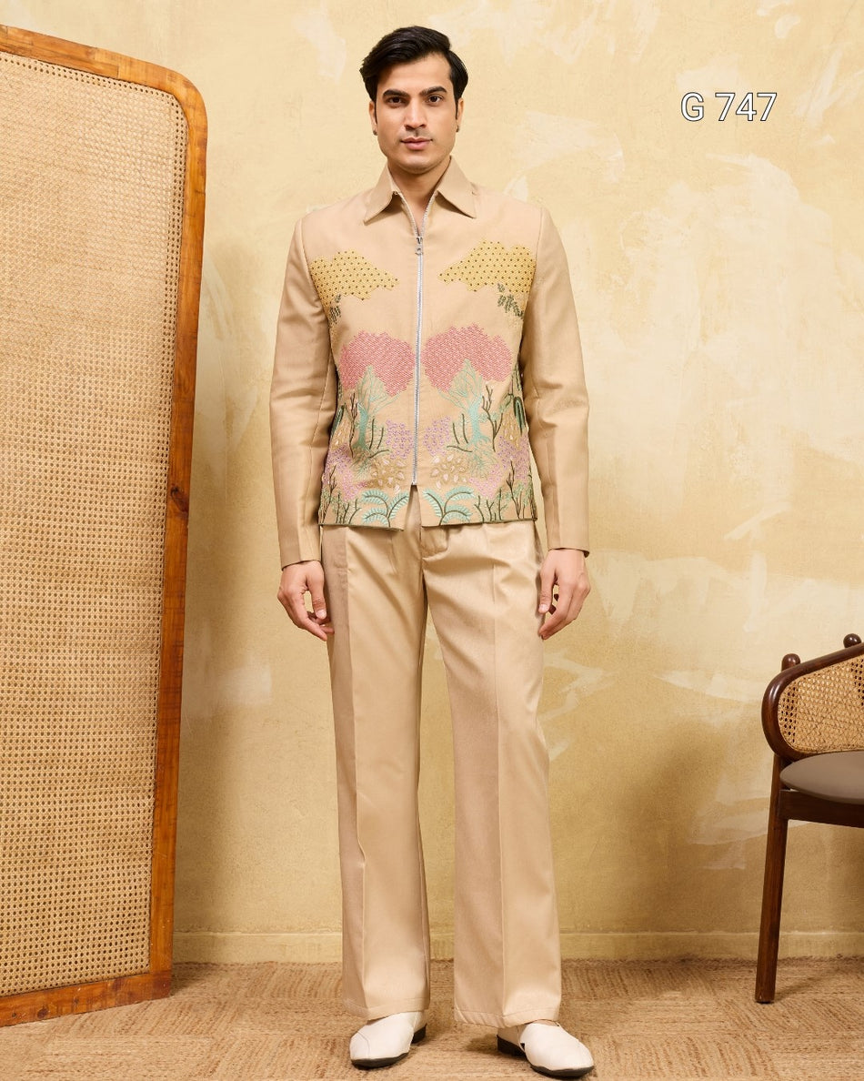 Luxurious Velvet Jacket Collection for Special Occasions G 747