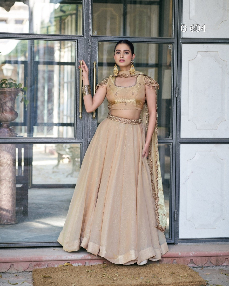 Dreamy Pastel Lehenga for Wedding Celebrations - G 604