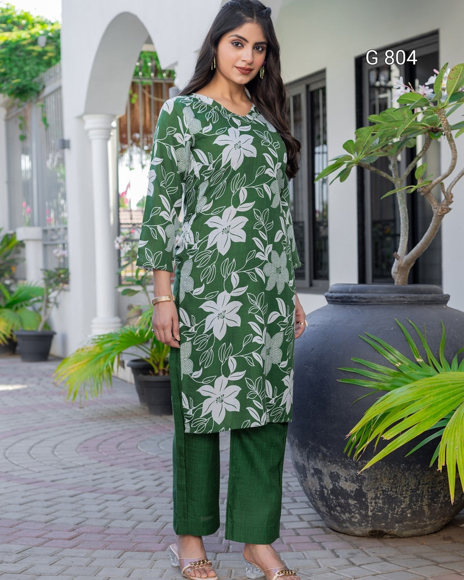 Premium Cotton Blend Ethnic Wear Collection G 804