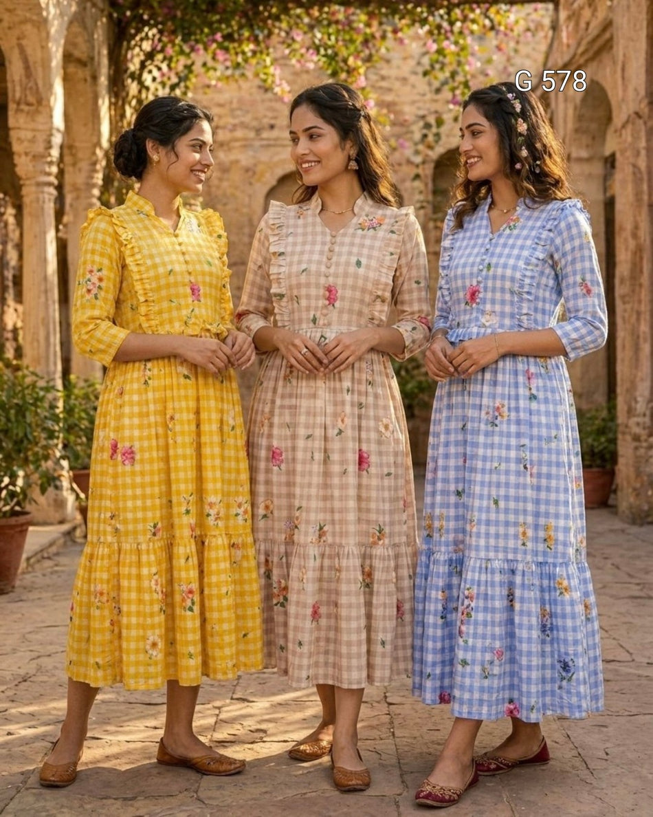 Classic Readymade Kurti with Modern Elegance - G 578
