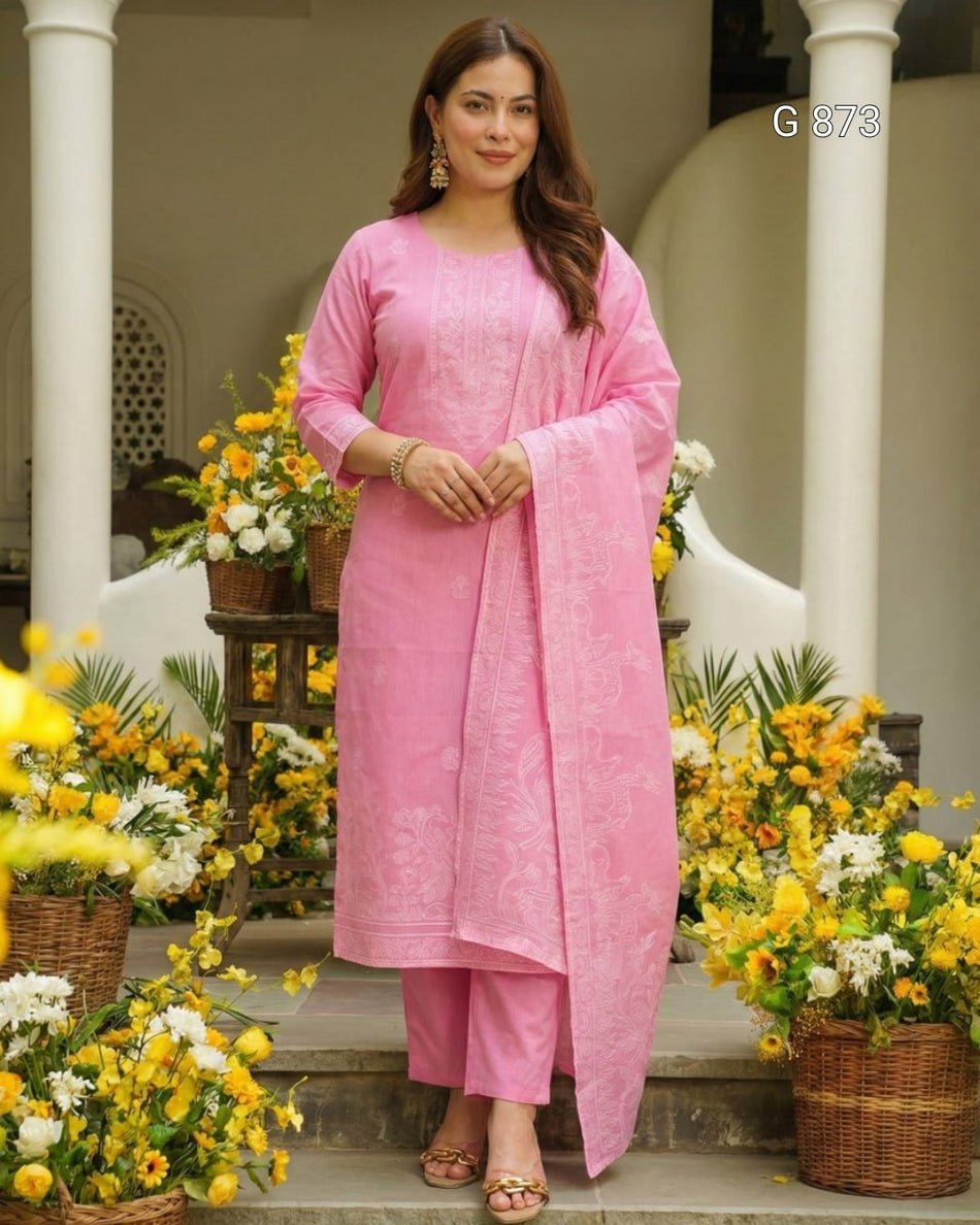 Everyday Wear Cotton Kurti Collection G 873