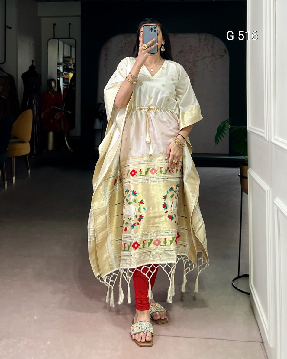 Designer Jacquard Kaftans for Elegant Moments - G 516