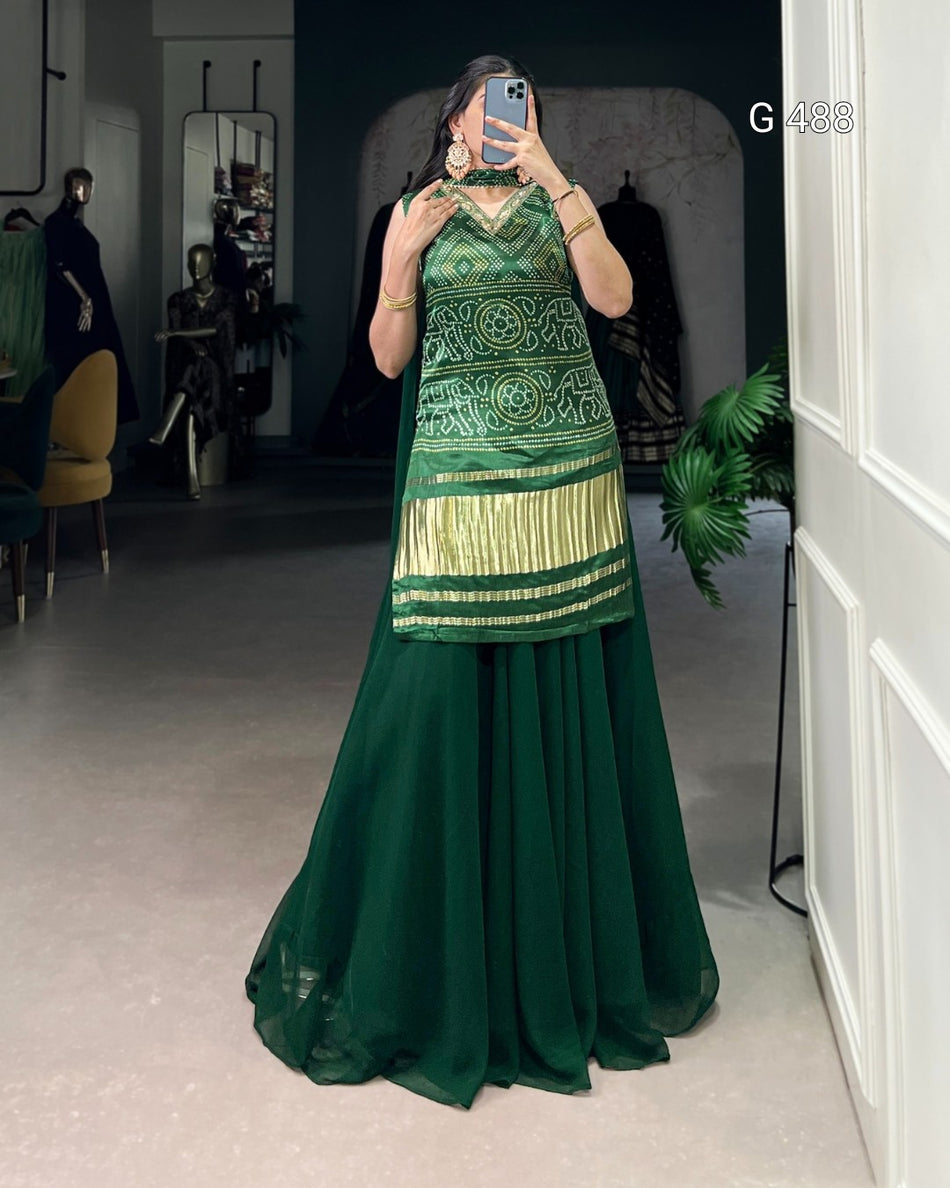 Stylish Ethnic Dresses with Traditional Festive Charm - G 488