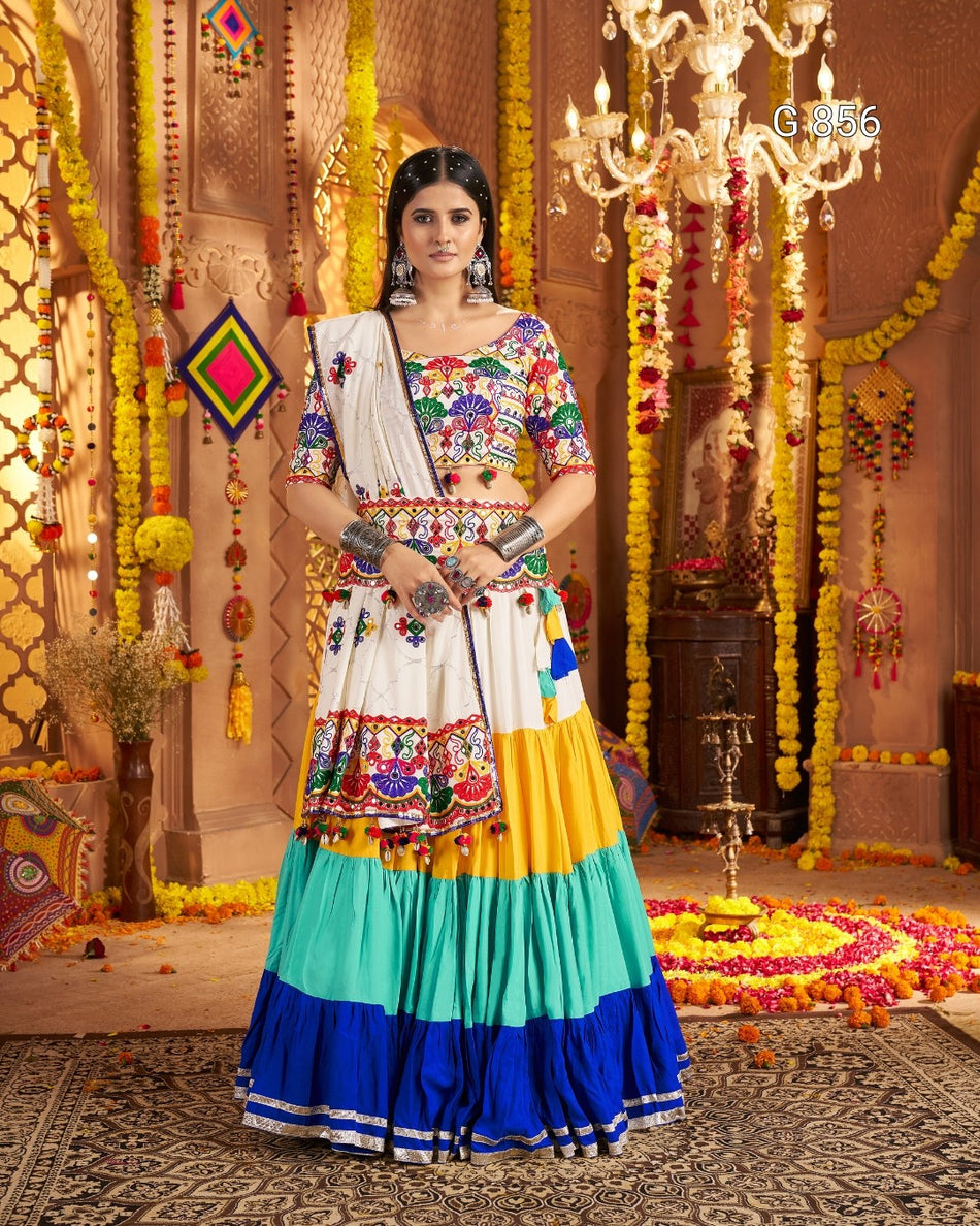 Designer Festive Wear Lehenga Choli Set G 856