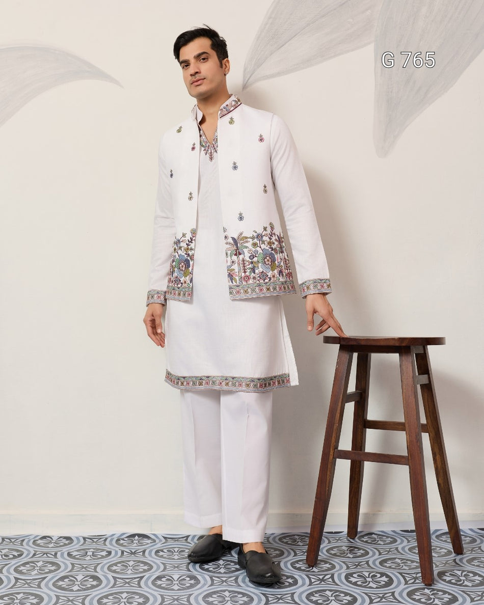 Premium Mens Koti Kurta Bottom Collection 2026 - G 765