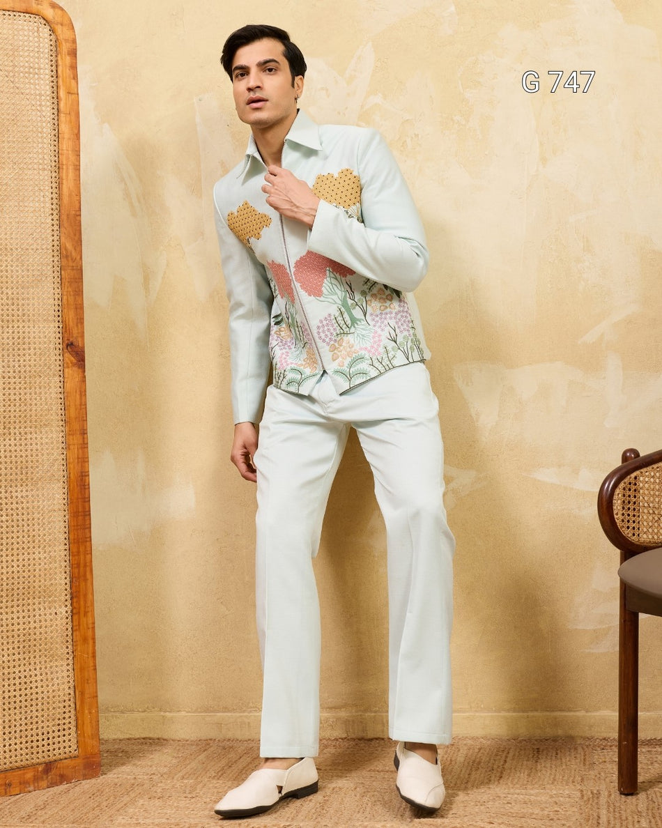 Luxurious Velvet Jacket Collection for Special Occasions G 747