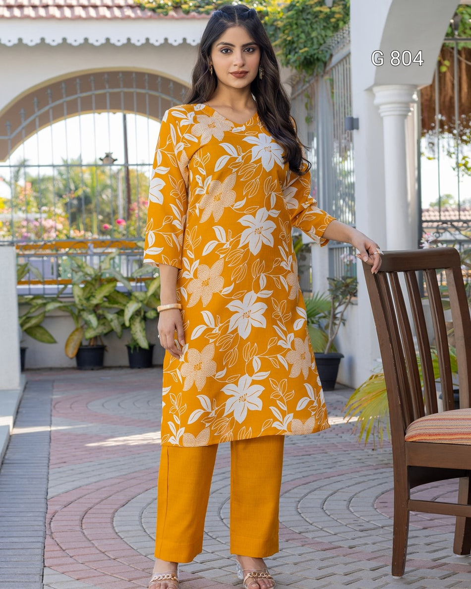 Premium Cotton Blend Ethnic Wear Collection G 804