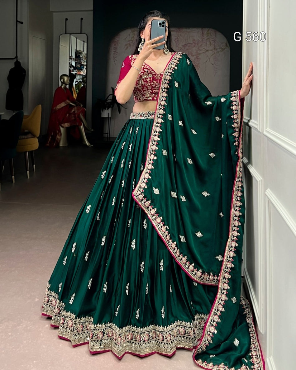 Graceful Shahi Wedding Outfit with Rich Elegance - G 560