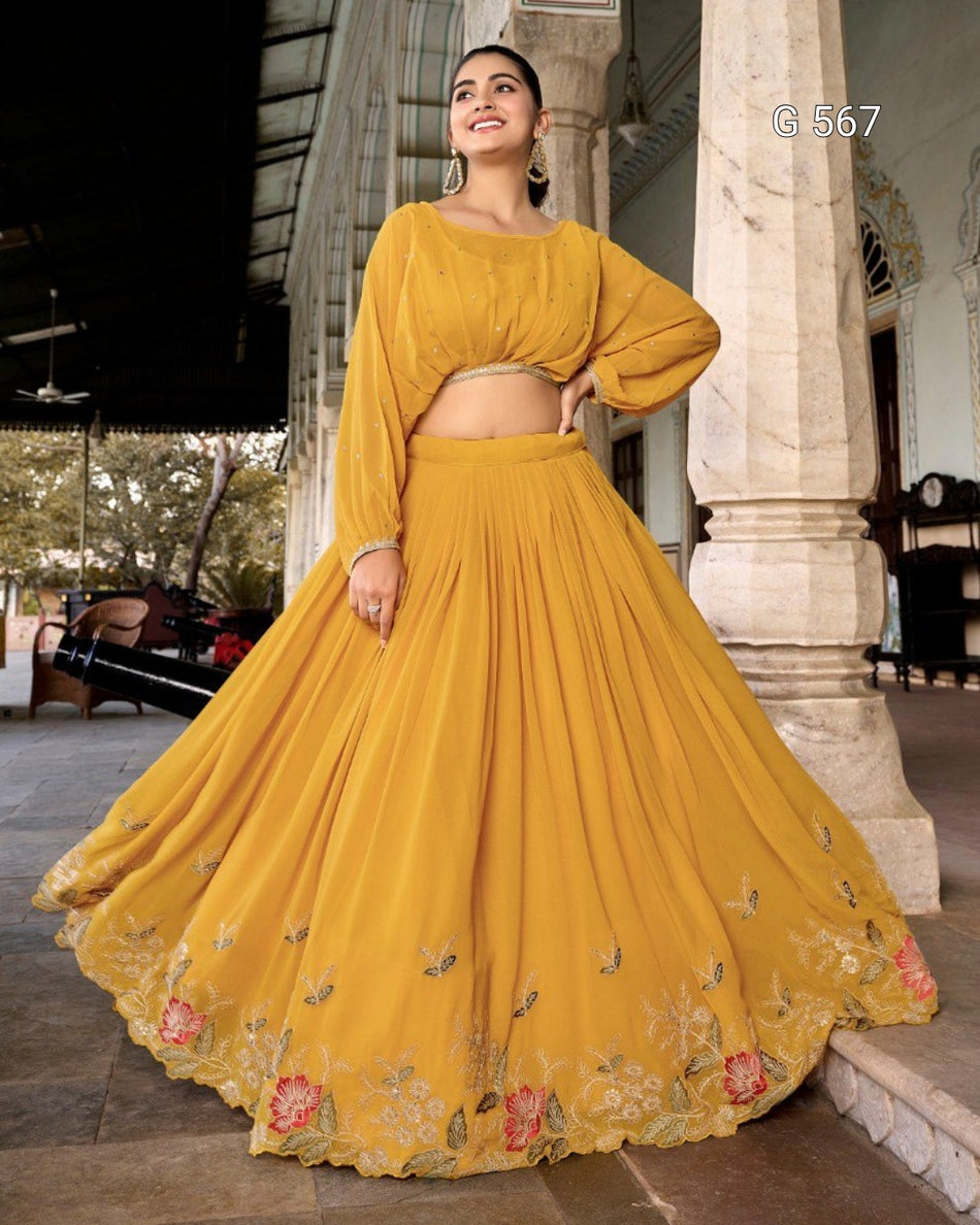 Chic Georgette Co-ord for Modern Ethnic Style - G 567