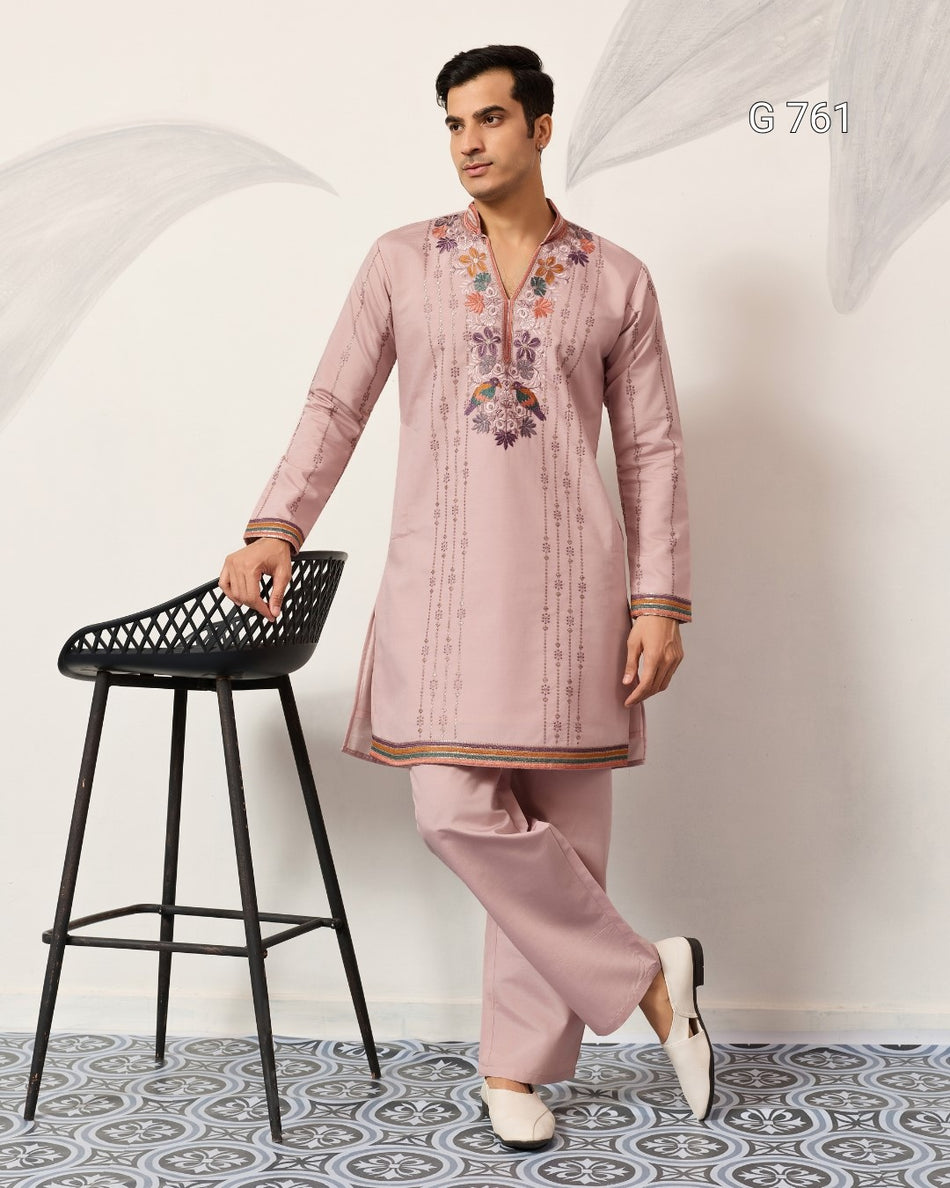 Premium Viscose Silk Ethnic Wear for Men - G 761