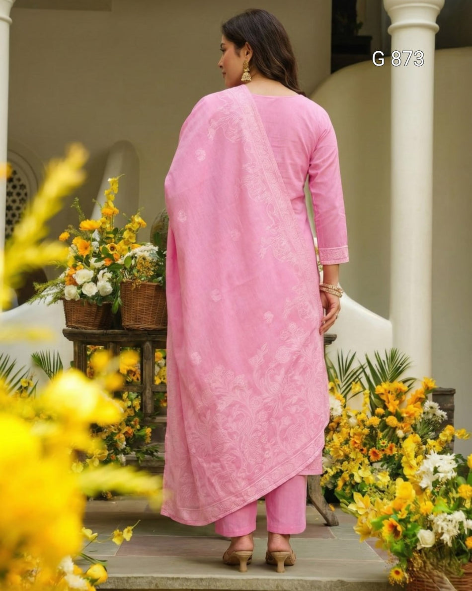 Everyday Wear Cotton Kurti Collection G 873