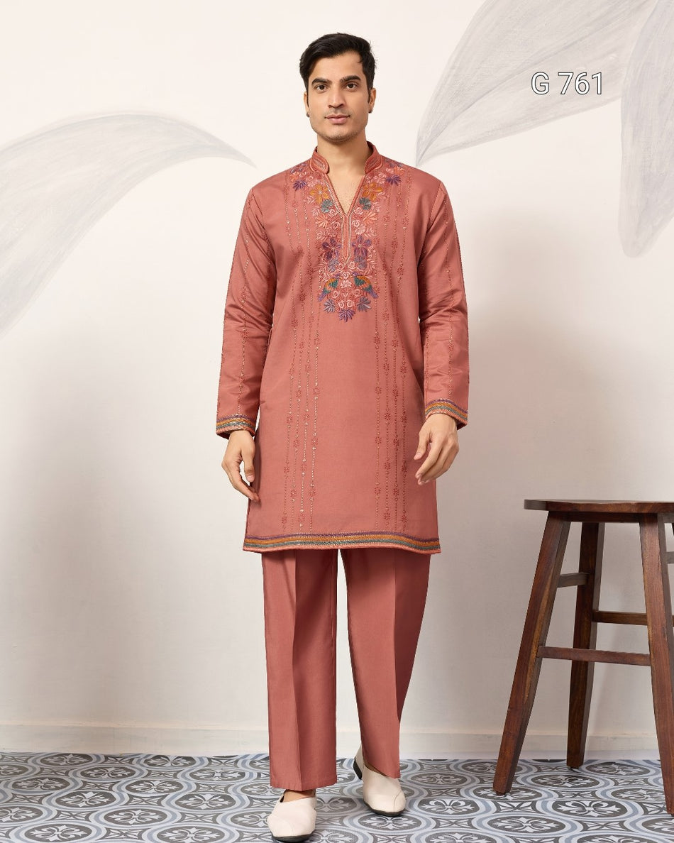 Premium Viscose Silk Ethnic Wear for Men - G 761