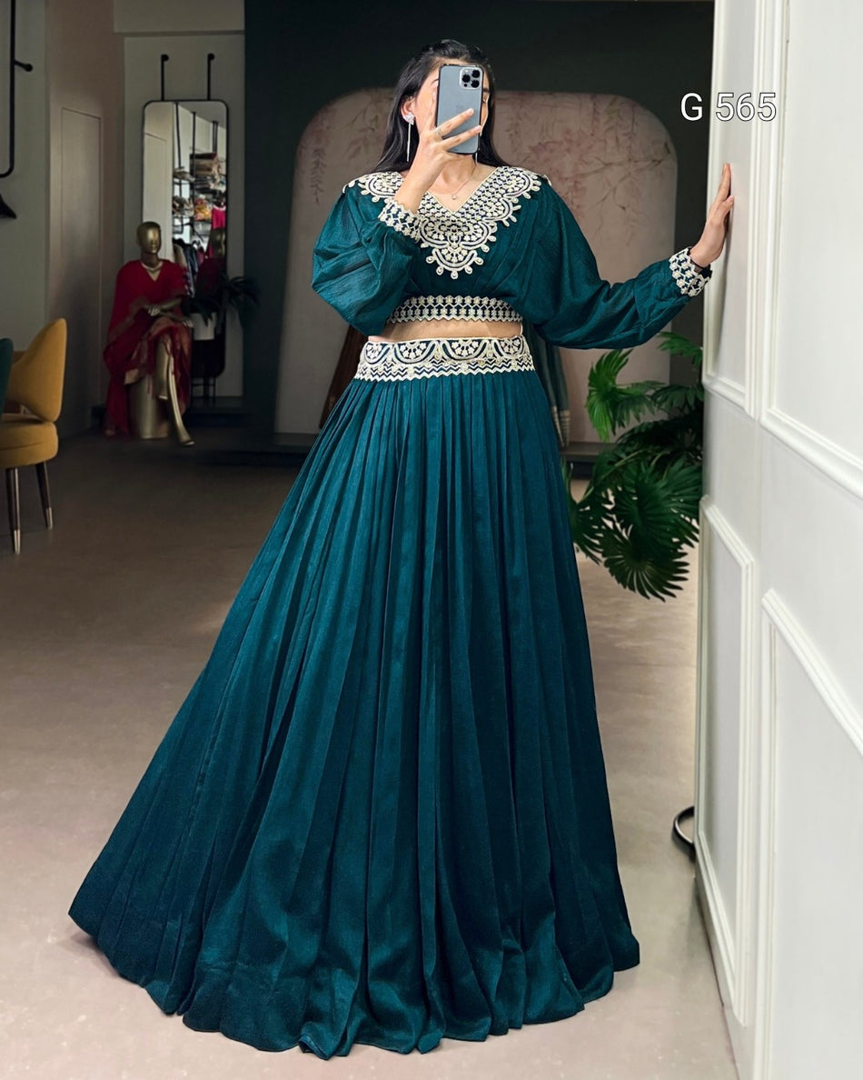 Graceful Co-ord Set Lehenga with Elegant Look -  G 565