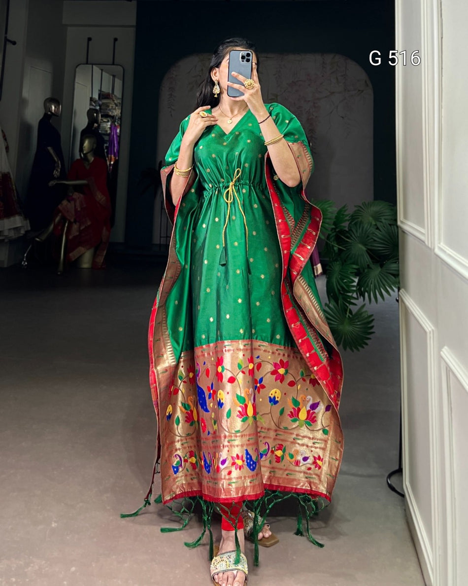 Designer Jacquard Kaftans for Elegant Moments - G 516