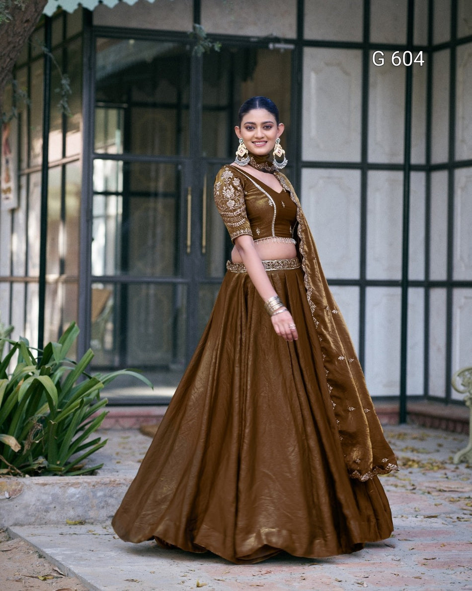 Dreamy Pastel Lehenga for Wedding Celebrations - G 604