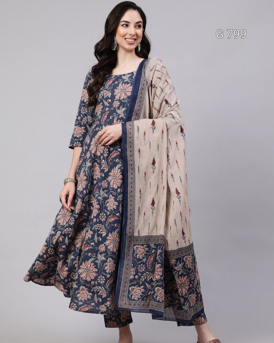 Premium Printed Rayon Ethnic Wear Collection G 799