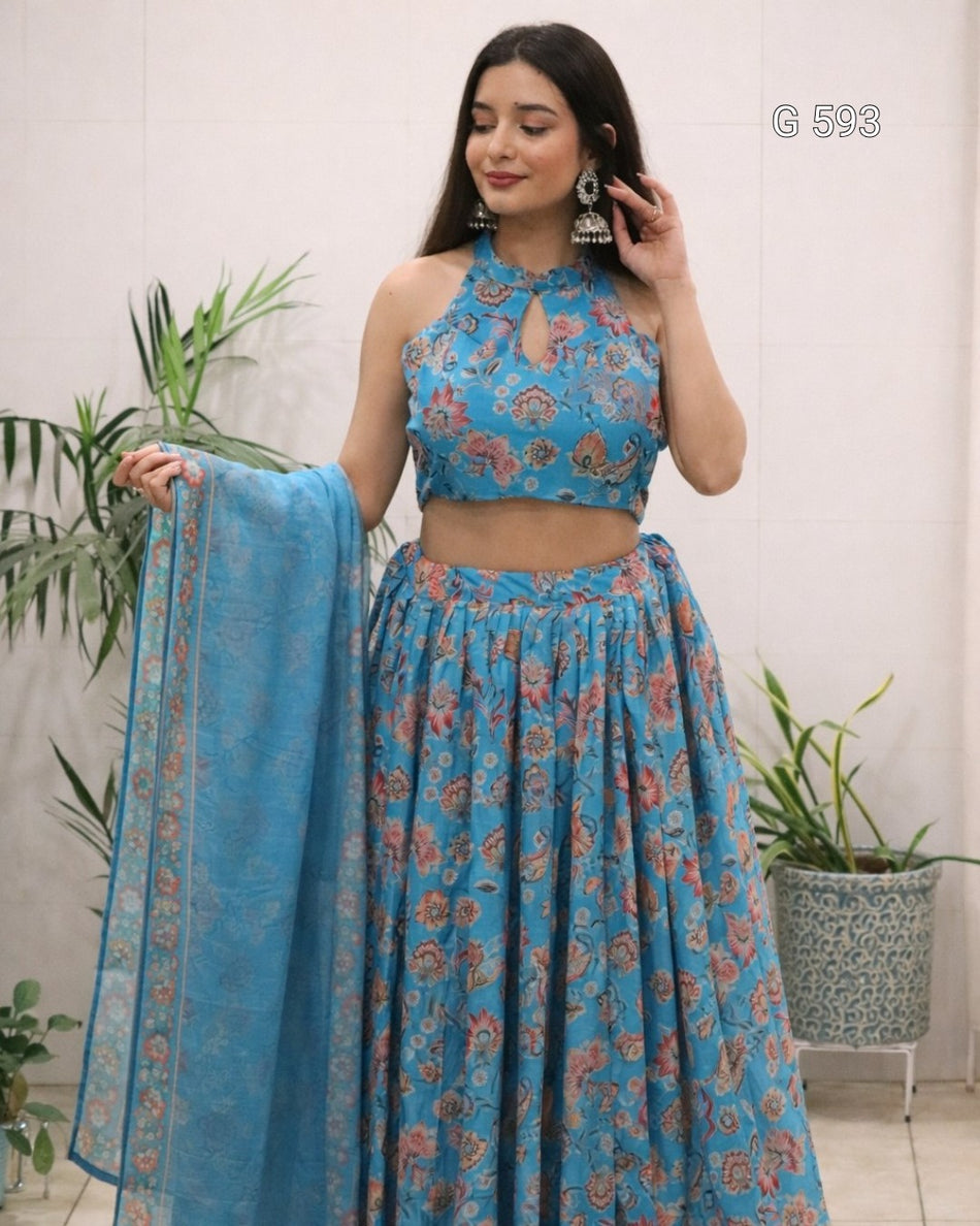 Designer Organza Lehenga with Timeless Charm - G 593