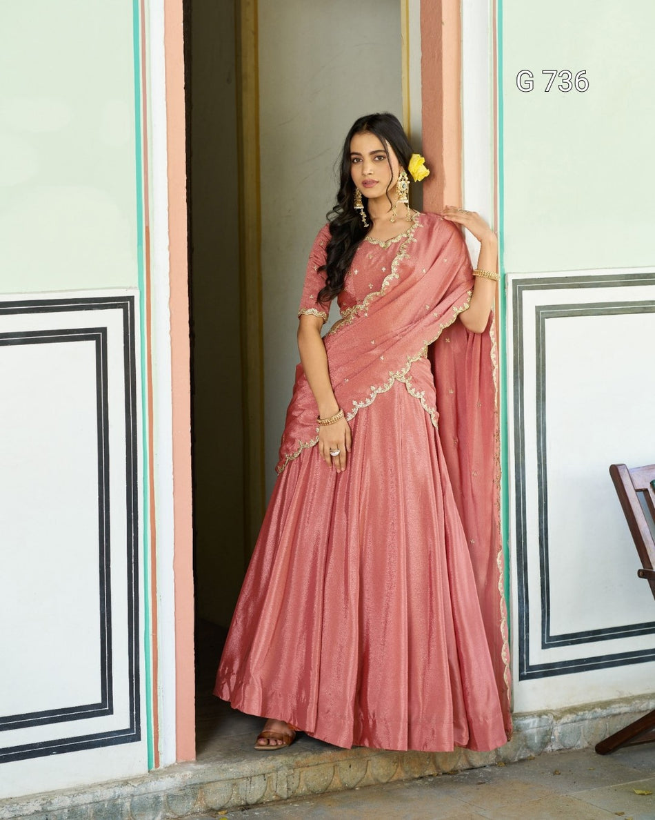 Beautiful Designer Lehenga for Wedding Functions G 736